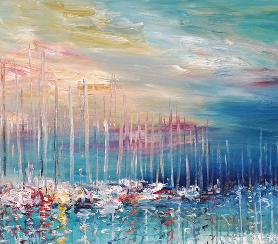 Sail Boat Marina M 1 / Oil