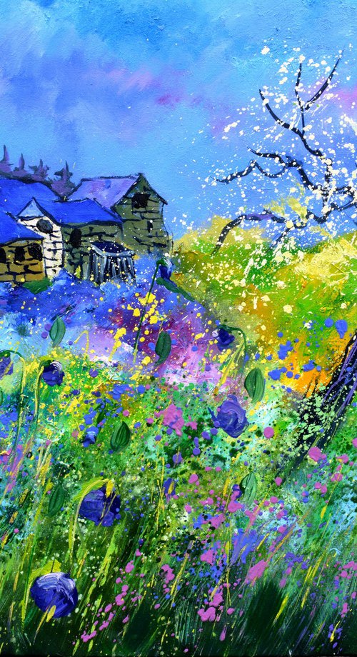 My village  in spring - 97 by Pol Henry Ledent