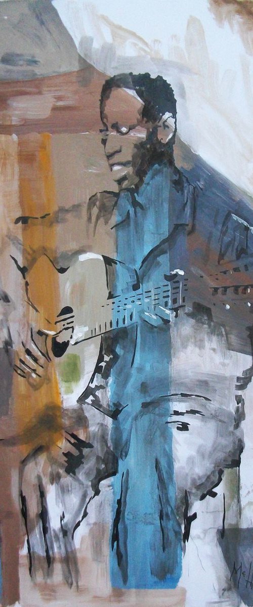 Smokey   20" x 34" by Joe McHarg