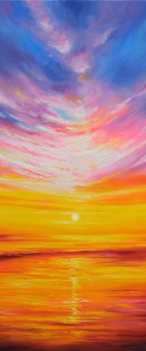 Colorful Sunset by Behshad Arjomandi