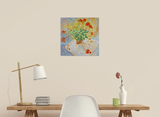 Sunshine and Geraniums