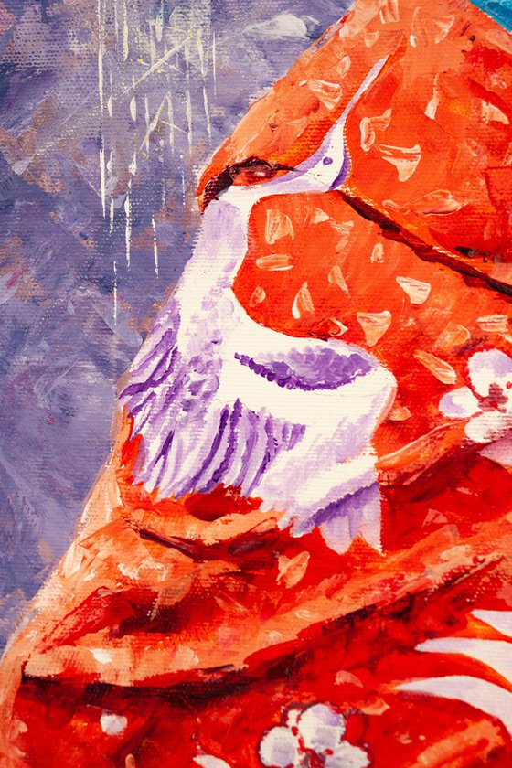 Woman in a kimono