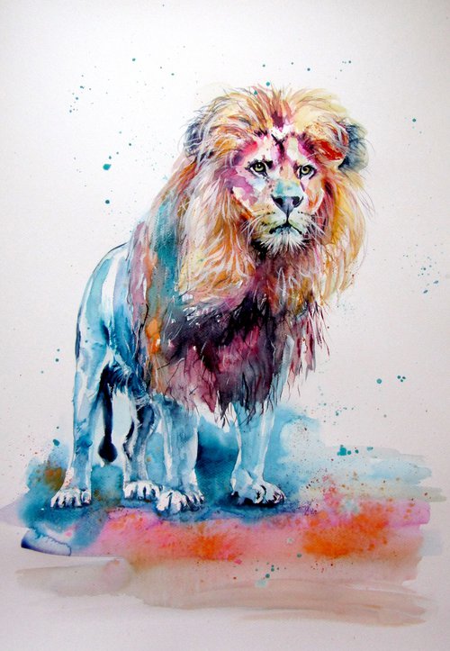 Lion II by Kovács Anna Brigitta