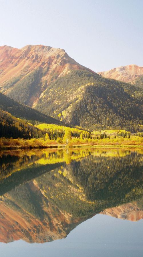 Crystal Lake and Red Mountain by Alex Cassels