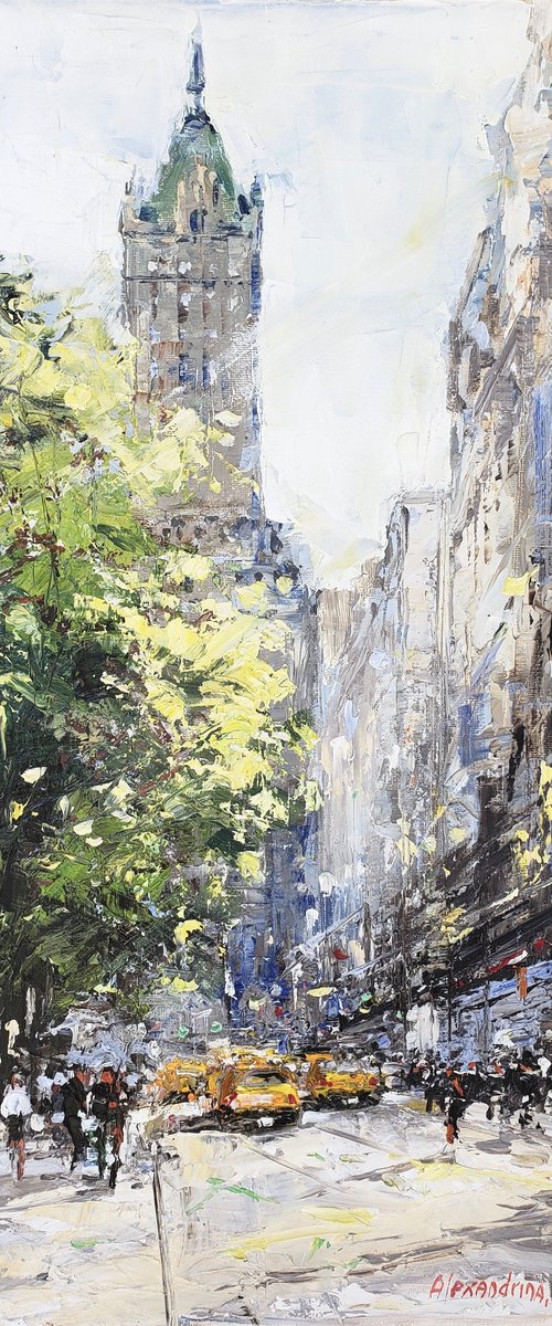 NEW YORK.W 59th ST. by Irina Alexandrina