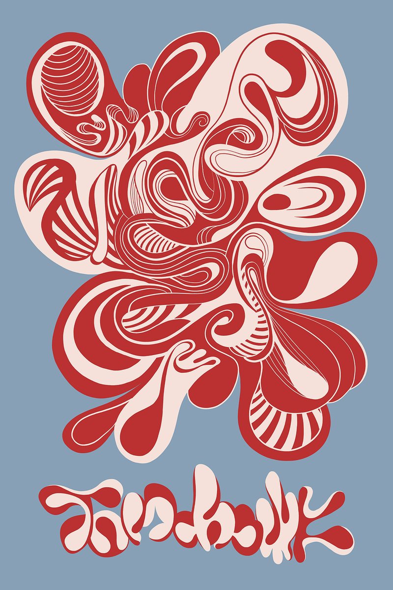 Abstract Giclee Print By Alasdair Willis, 16 X 23, Tomahawk, Original Artwork