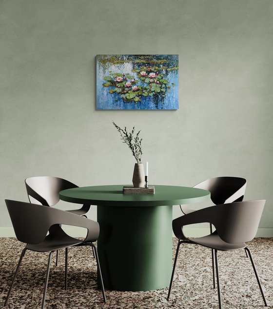 White Water Lilies