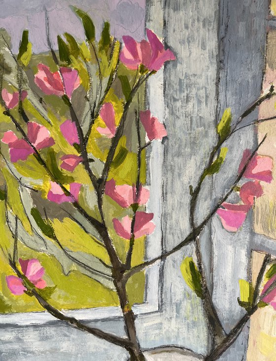 French pink blossom