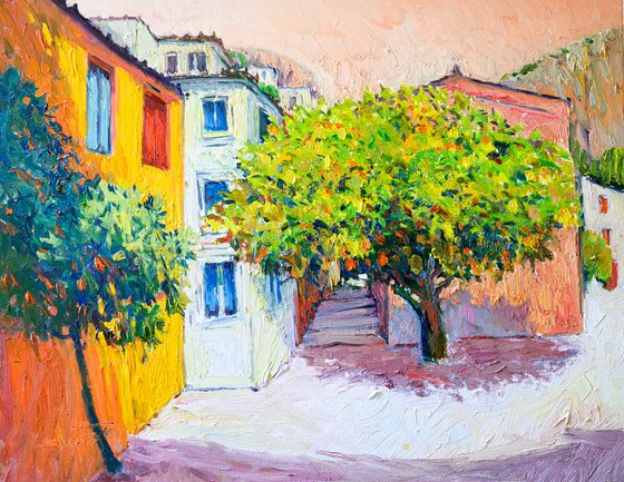 Landscape with Lemon Tree, Memories from Athens