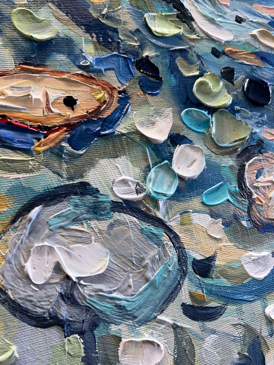 Amber in the Deep Blue