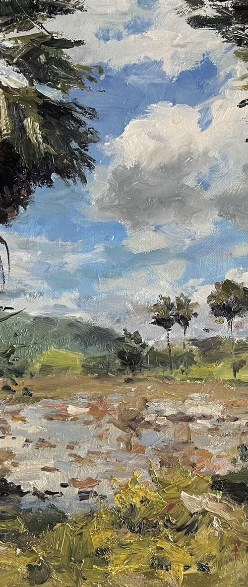 Rainy Season in Rural Thailand by Sarawut Donrasri