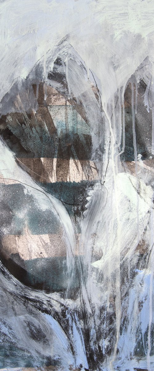 Flowers at the Pond by Elizabeth Anne Fox