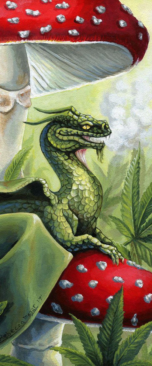 Green Dragon by Rebecca Magar