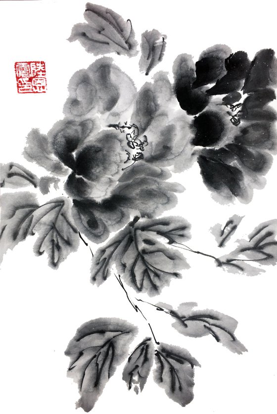 PEONY (Series of Chinese Painting)
