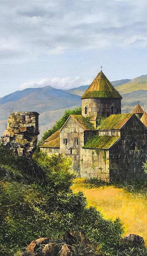 The Moss-Covered Church by Sergei Miqaielyan