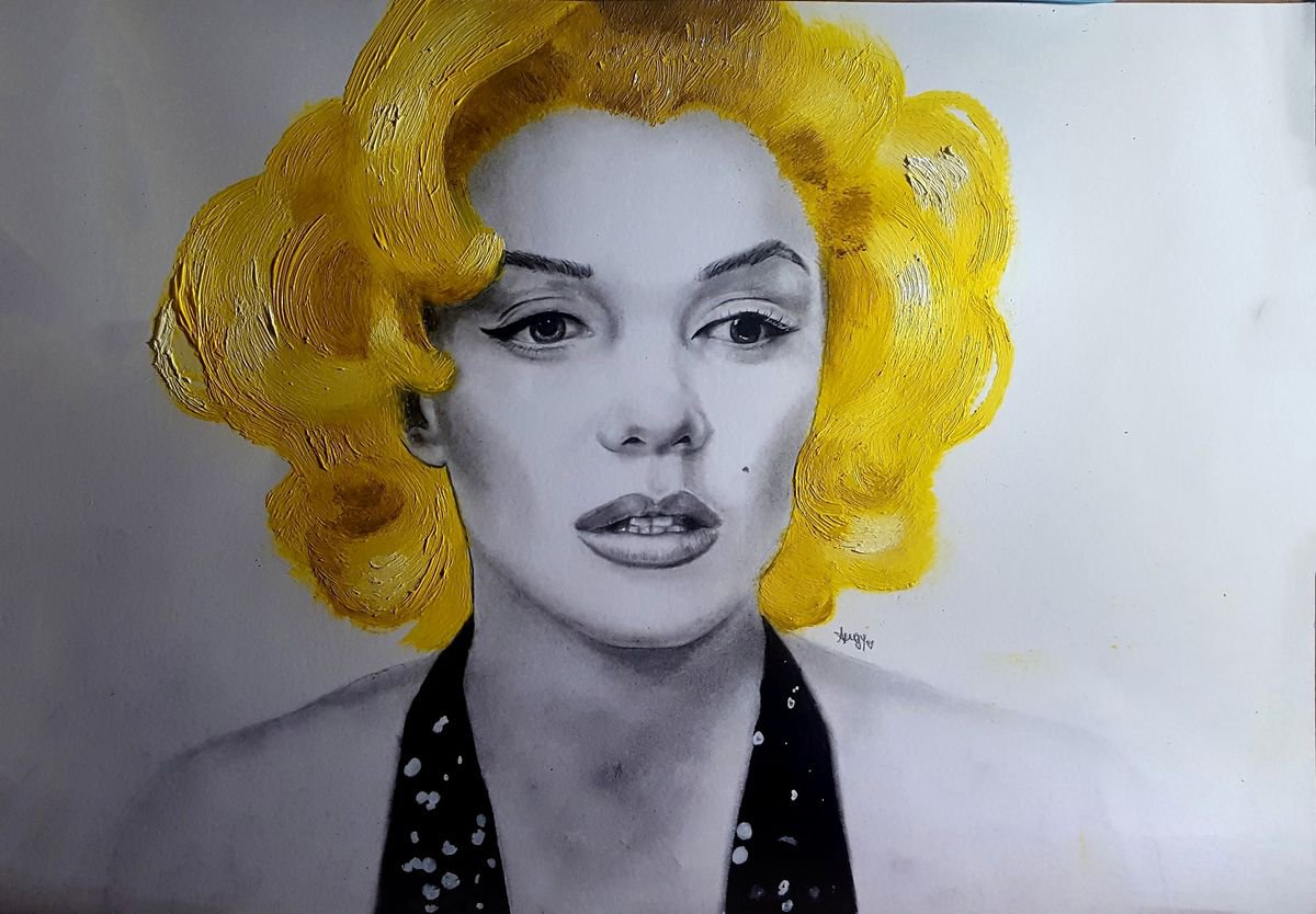 Marilyn Monroe by Angela Cerottino
