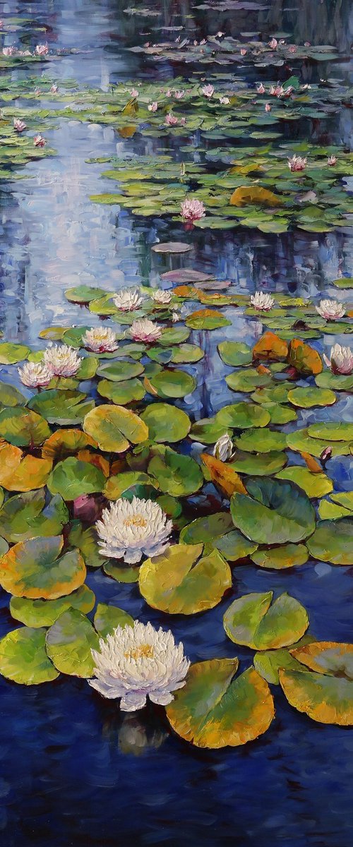 "The Silence of the Water Lilies" by Gennady Vylusk