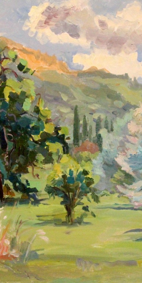 ITALY LANDSCAPE by Alexandra L. ZELTSER