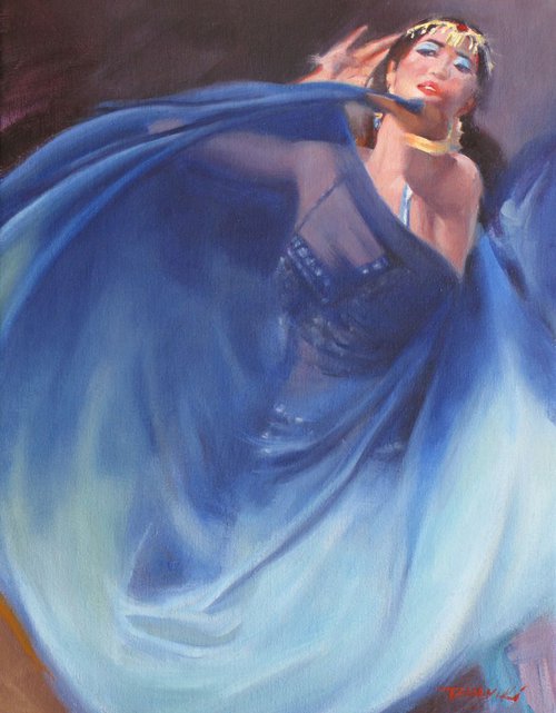 Dancing In Blue by Takayuki Harada