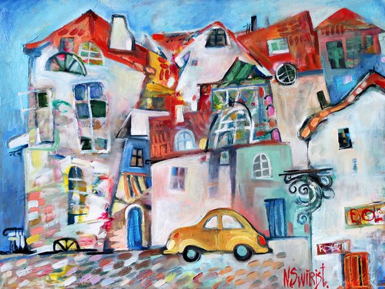 Beetle on the Cobblestones