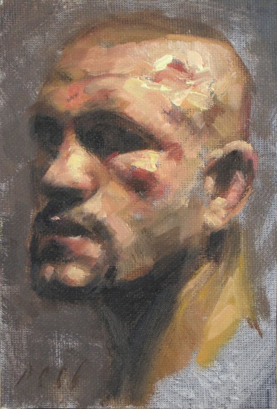 "The Iceman" Portrait of Chuck Liddell