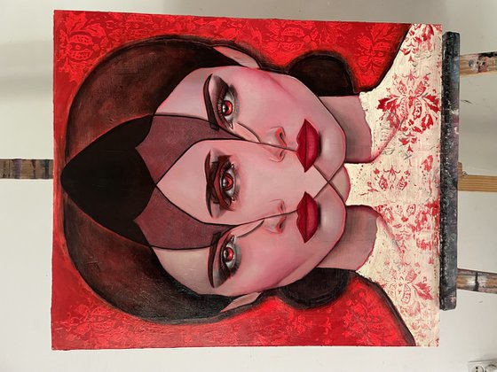 In Her Red Silence