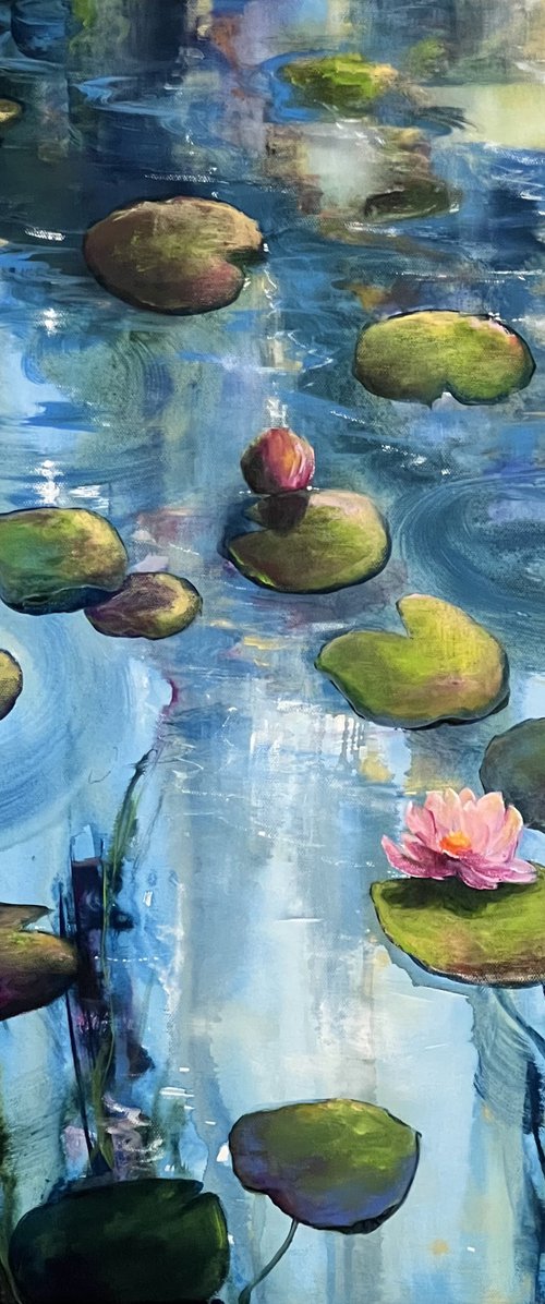 Always Waterlilies 1 by Sandra Gebhardt-Hoepfner