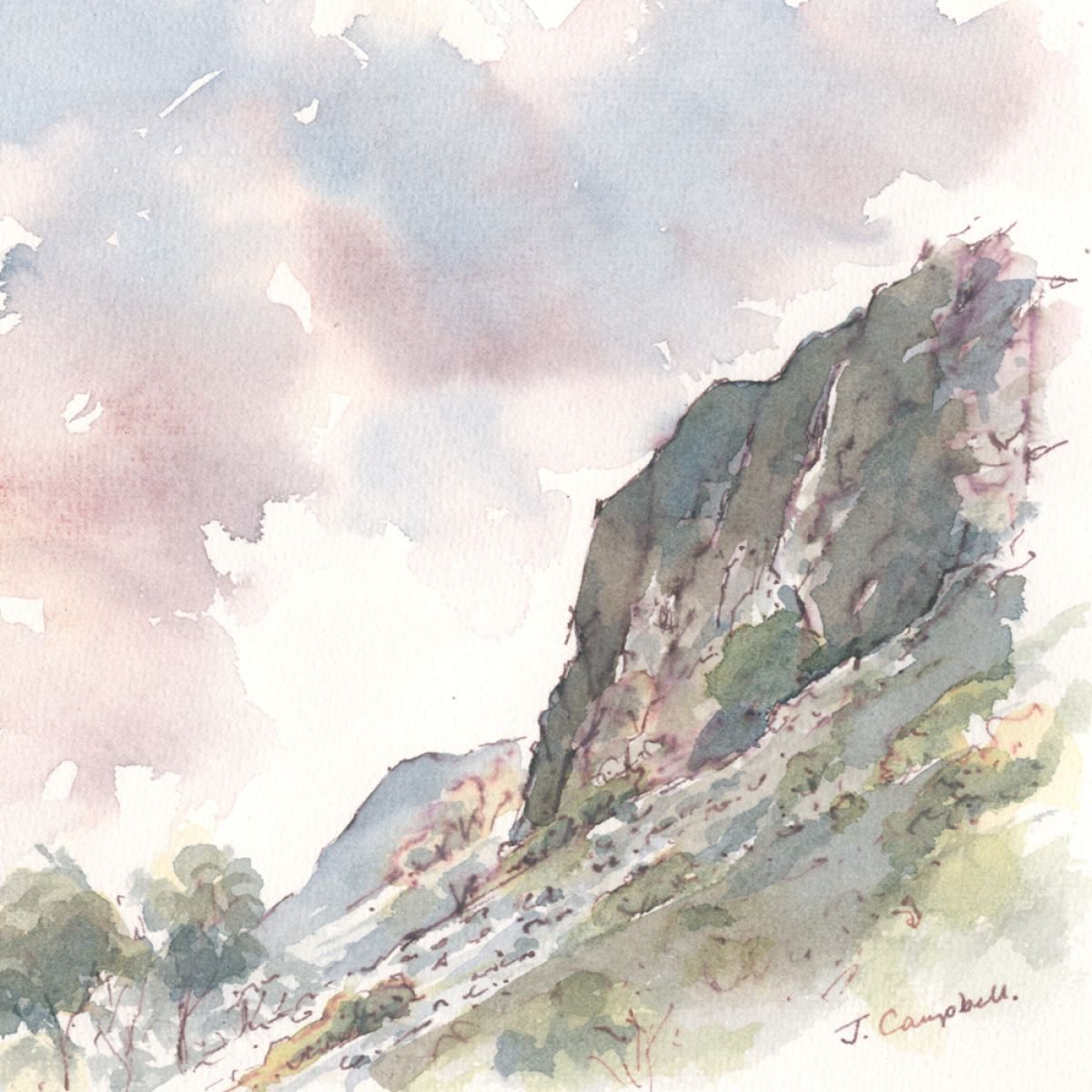 Falcon Crag by John Campbell