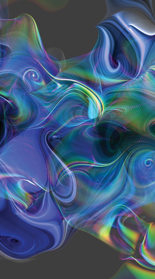 Olas de luz 20 by Javier Diaz