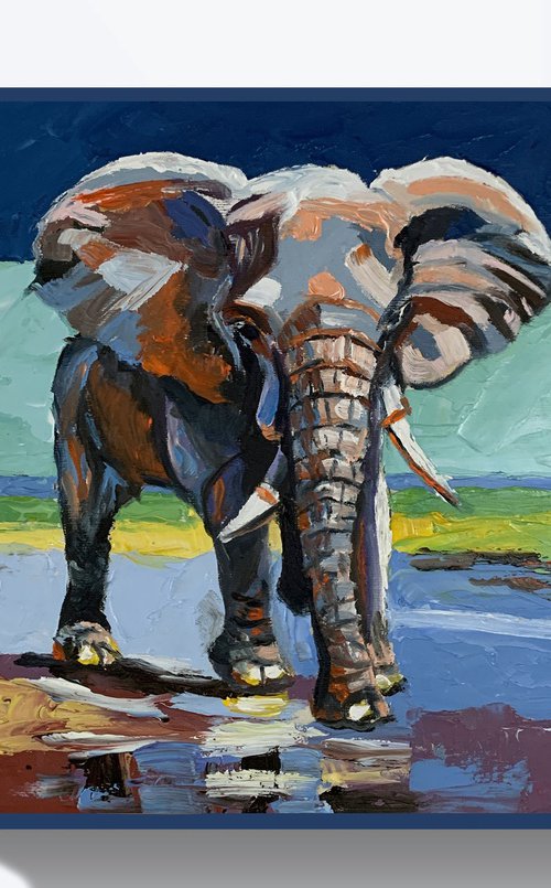 Elephant. by Vita Schagen