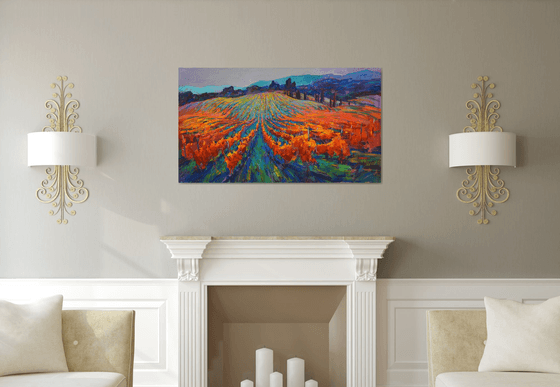Tuscan vineyards