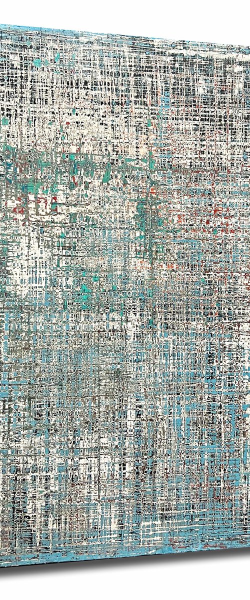 Bits & Pieces (XL 48x48in) by Robert  Tillberg