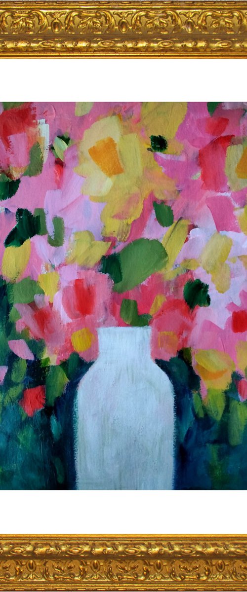 Summer Flowers III by Jan Rippingham