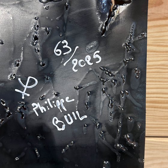 Wall sculpture - Parisien titi Cat