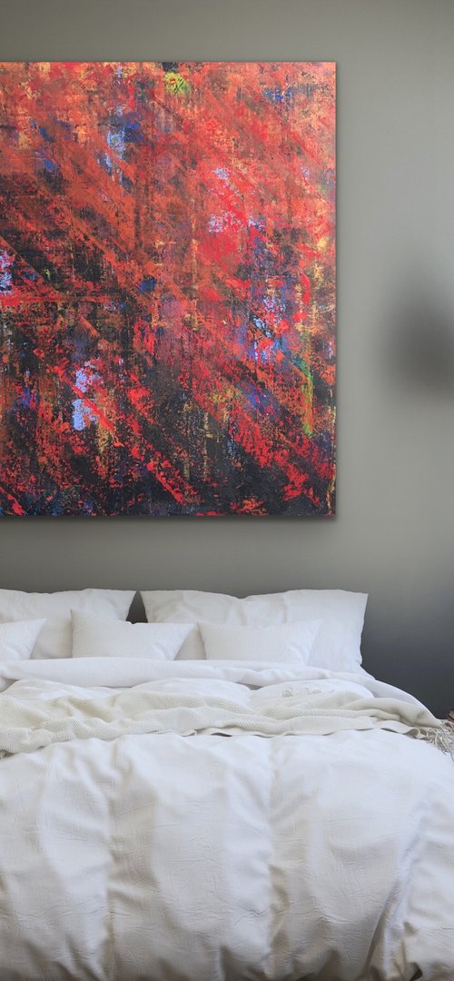 Intense Red by Alessandra Viola