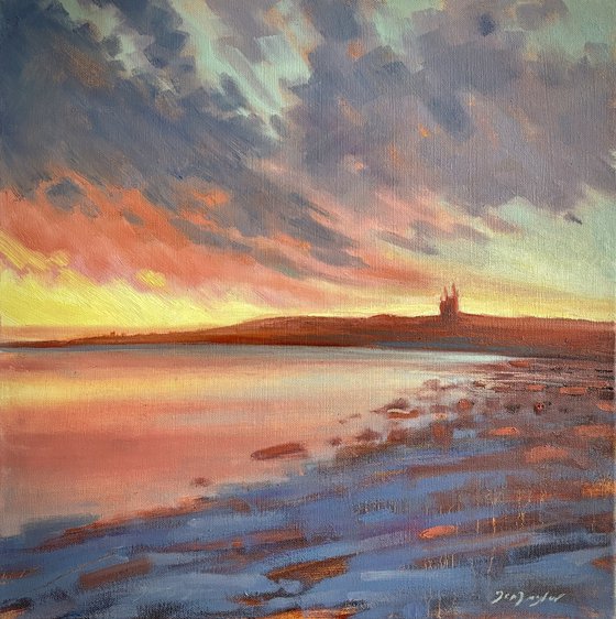 Dunstanburgh Afterglow
