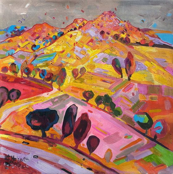 Valley of Warm Colors