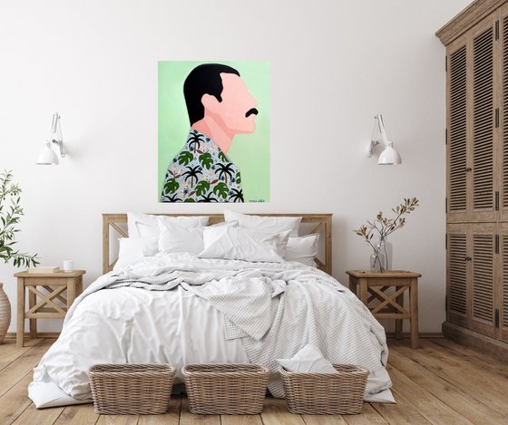 Freddie Portrait with a shirt V