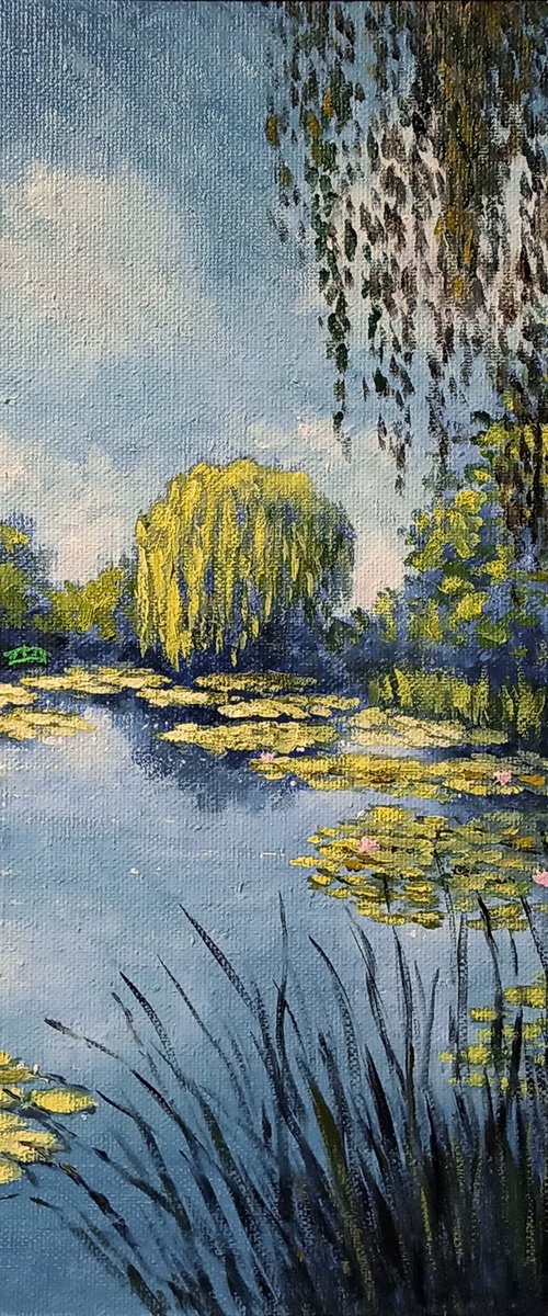 Pond in Giverny 4 by Oleh Rak