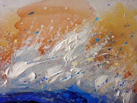 "Abstract Seascape" Landscape painting