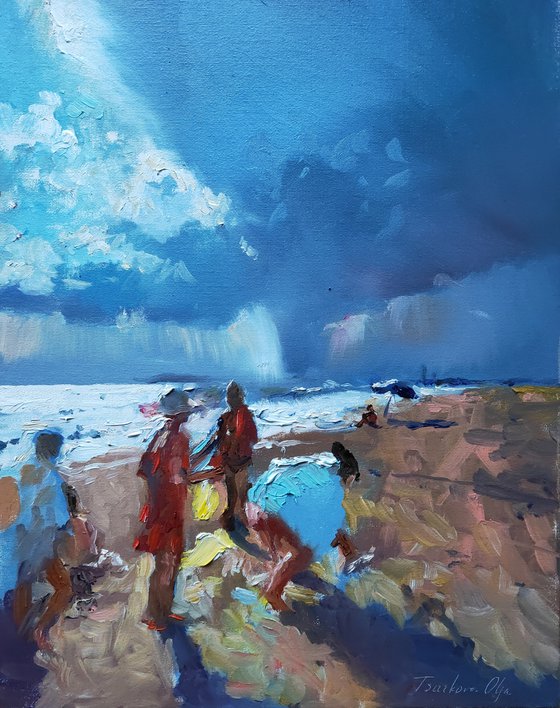 "Before thunderstorm "by Olga Tsarkova