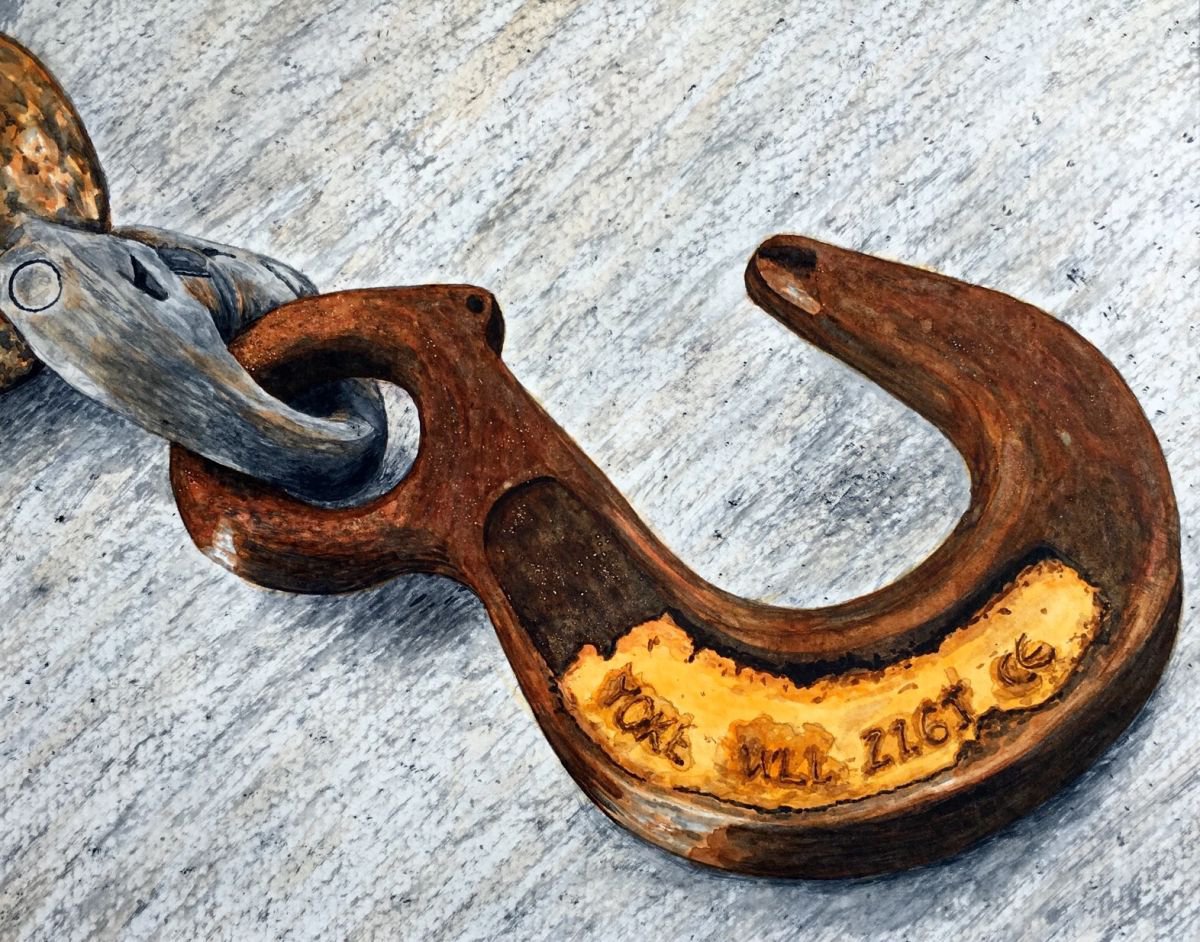 Rusty Hook by Jessica Probolus