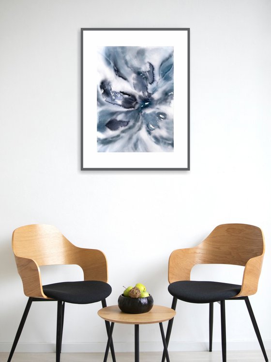 Abstract flowers bouquet