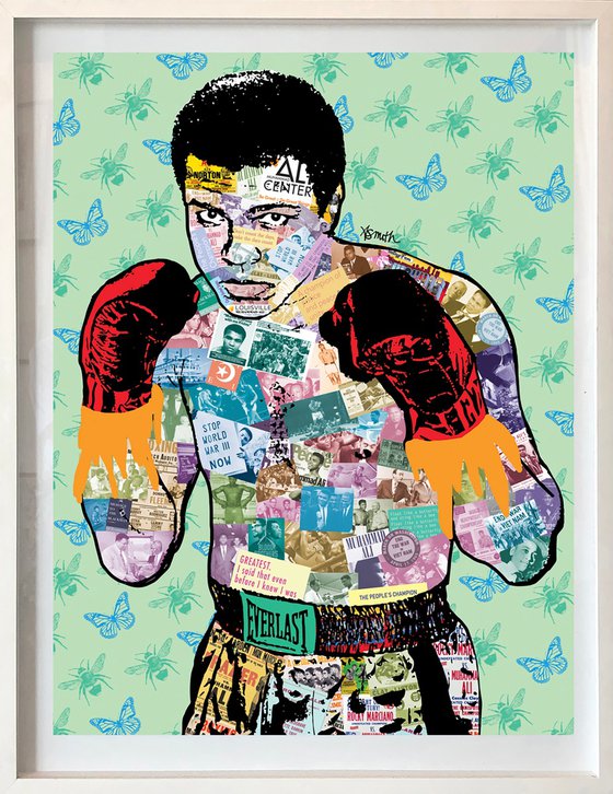 Muhammad Ali limited edition pop art print 11x14