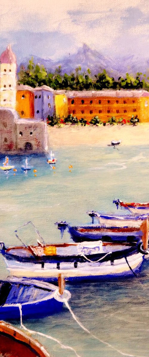Mediterranean harbour.. by Cristina Mihailescu