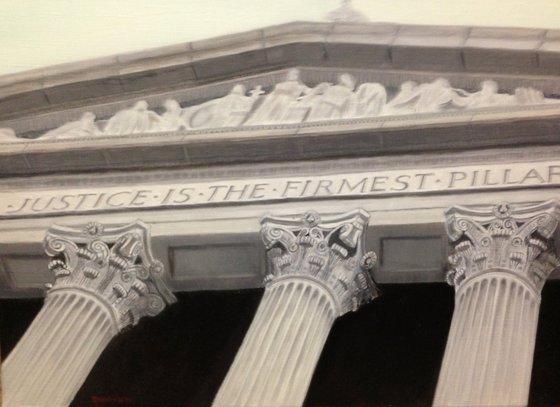 JUSTICE IS THE FIRMEST PILLAR