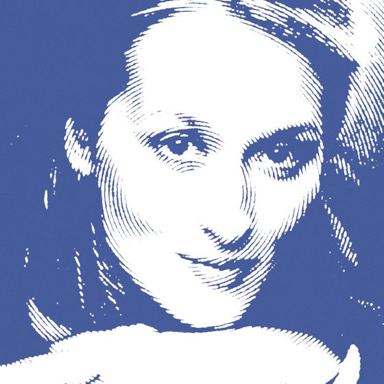 Meryl Streep | 40"x40" (100x100 cm)