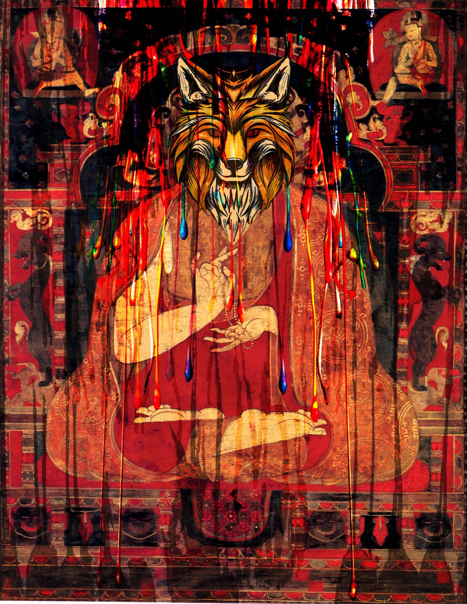 Buddha Fox by Alex Solodov