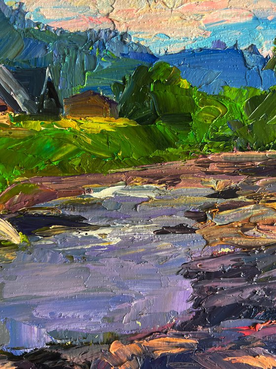 Near a Mountain Stream