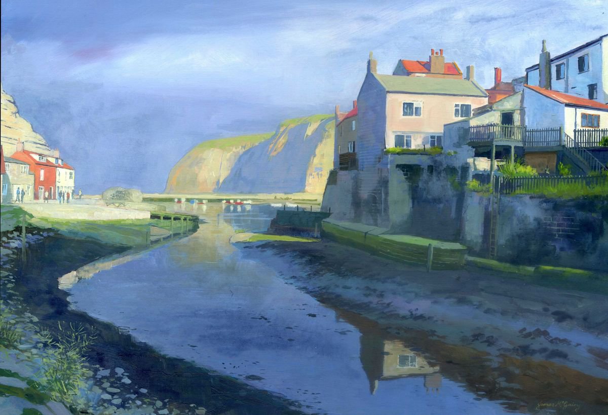 Staithes September by James McGairy